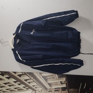 Easton Navy Jacket with White Label